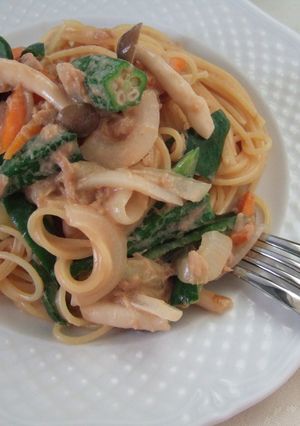 簡単！トマトのクリームパスタ-レシピのメイン写真