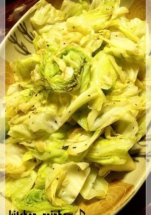 キャベツのバター醤油炒め-レシピのメイン写真