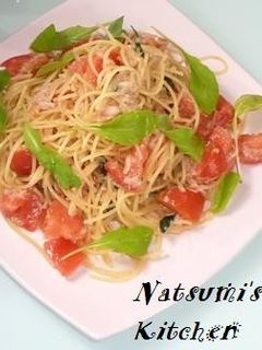 夏に❤トマトとツナの冷製パスタ✿-レシピのメイン写真