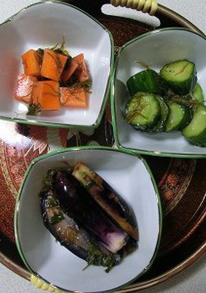 簡単すっきり浅漬け（がごめ昆布入り）-レシピのメイン写真