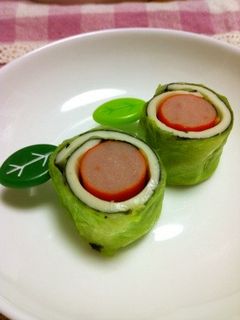 キャベツウインナー巻き② お弁当に♬-レシピのメイン写真