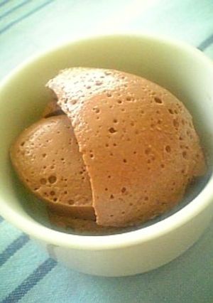 フープロで濃厚大満足♪お豆腐ココアムース-レシピのメイン写真