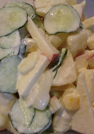 りんご入りポテトサラダ-レシピのメイン写真