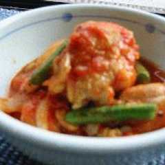 鶏肉と大豆のトマト煮♪更年期も怖くない！？-レシピのメイン写真