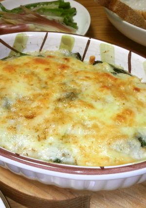 『豆腐とじゃがいもの味噌風味グラタン』-レシピのメイン写真