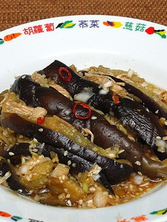 鶏とナスの冷菜-レシピのメイン写真