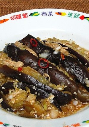 鶏とナスの冷菜-レシピのメイン写真