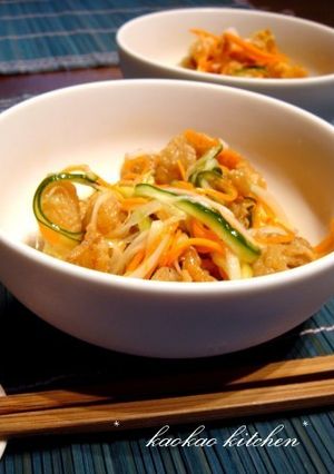 捨てないで!!おつまみに鶏皮の南蛮漬け♪-レシピのメイン写真