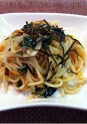 ゆずポンで☆和風冷製パスタ☆サラダ⁈-レシピのメイン写真