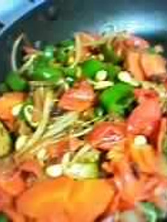 カラフル野菜のスパイス炒め-レシピのメイン写真