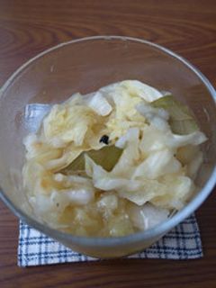 キャベツの酢漬け-レシピのメイン写真
