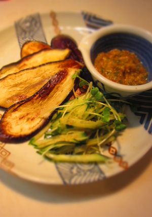 茄子のしぎ焼き　やさしい野菜みそで。。-レシピのメイン写真