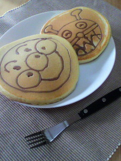 お絵かきホットケーキ♪-レシピのメイン写真