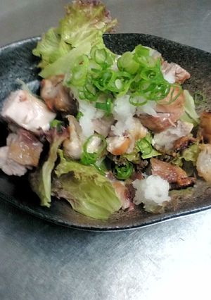 炙り鶏のおろしポン酢-レシピのメイン写真