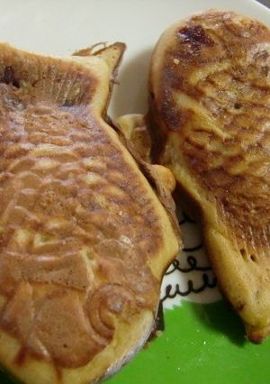 ヴィタントニオで黒糖かりんとうタイ焼き♪-レシピのメイン写真