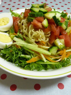 野菜たっぷり♪ラーメンサラダ-レシピのメイン写真