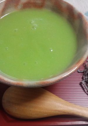 空豆のお汁粉-レシピのメイン写真
