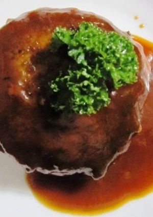 煮込みハンバーグ-レシピのメイン写真