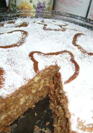 簡単　バナナチョコレートケーキ-レシピのメイン写真