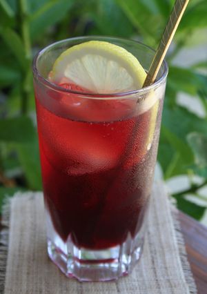 カシスソーダ-レシピのメイン写真