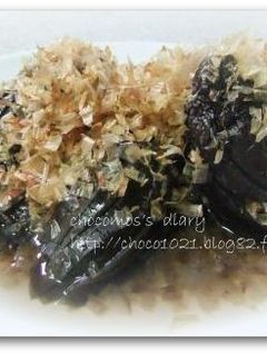 とっても簡単☆白だしで茄子の煮びたし♪-レシピのメイン写真