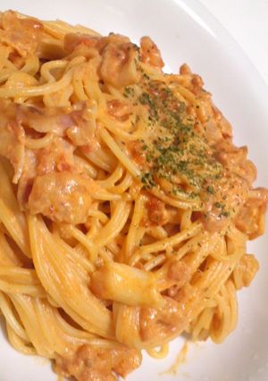 生ｸﾘｰﾑいらず☆トマトクリームパスタ-レシピのメイン写真