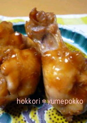 鶏手羽元＊梅干入れてサッパリ煮-レシピのメイン写真