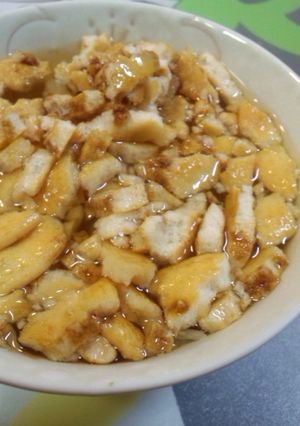 ハマる!!お煎餅茶漬け♪-レシピのメイン写真