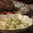 そら豆のニョッキ・豆乳ソース