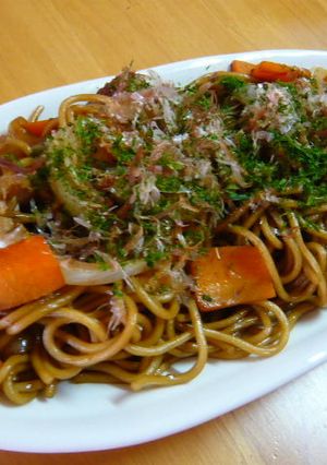 3つのソースが香る*絶品 簡単*焼きそば-レシピのメイン写真