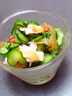 ささみと中華くらげの酢の物-レシピのメイン写真