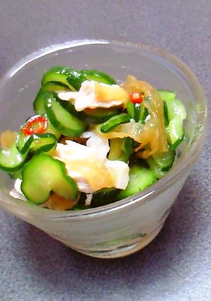 ささみと中華くらげの酢の物-レシピのメイン写真