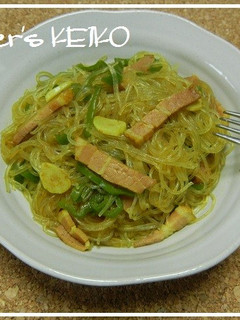 我が家のまかないスパイシー春雨炒め-レシピのメイン写真