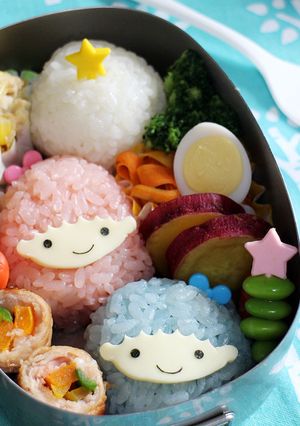 キキララ＊リトルツインスターズのキャラ弁-レシピのメイン写真