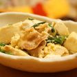 豚にら豆腐のパパッと炒め。
