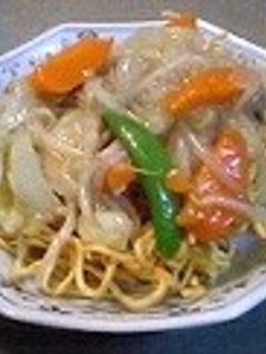 簡単揚げそば-レシピのメイン写真