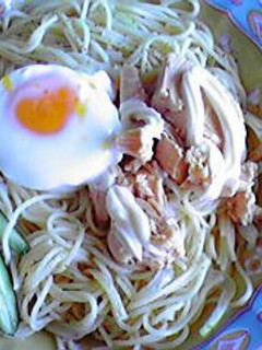 有り合わせでできる☆簡単サラダそうめん♪-レシピのメイン写真