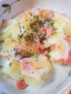 じゃがいもの明太マヨチーズ焼き-レシピのメイン写真