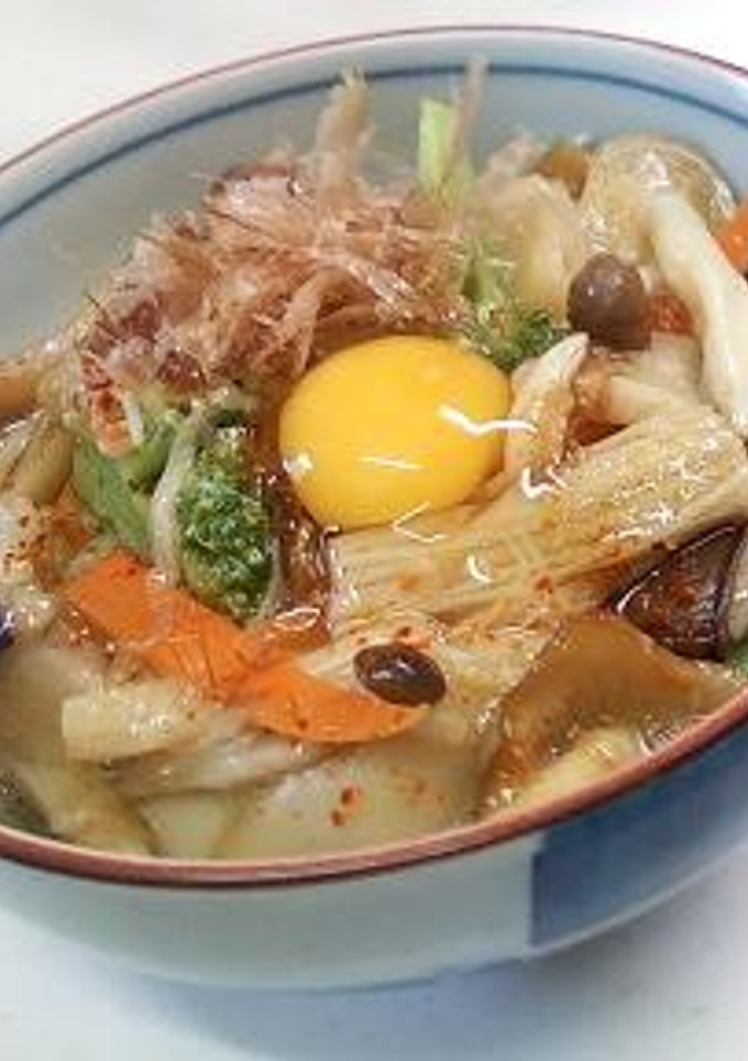 たっぷりきのこのたまごご飯（丼）-レシピのメイン写真