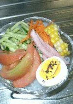 糸コンニャク　冷やし中華風-レシピのメイン写真