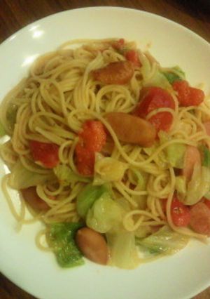 ポン酢deフレッシュトマトパスタ-レシピのメイン写真