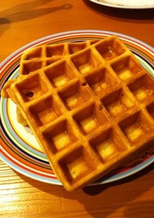 忙しい朝の楽チン朝食ワッフル⁈-レシピのメイン写真