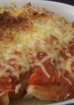 ☆鶏もものピザ風♪チーズ焼き☆-レシピのメイン写真