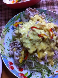 スパイシー豚シャブサラダ-レシピのメイン写真