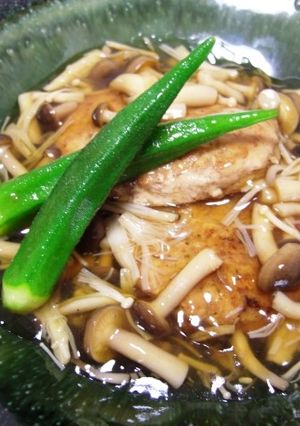 ふわふわ豆腐ハンバーグ☆きのこあんかけ-レシピのメイン写真