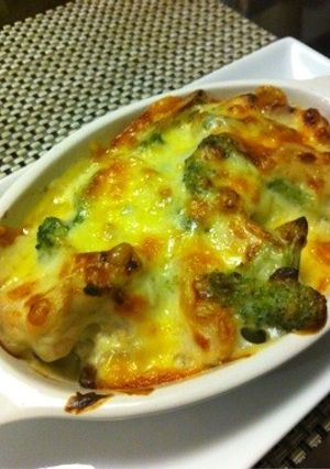 ブロッコリーと鶏肉のグラタン-レシピのメイン写真