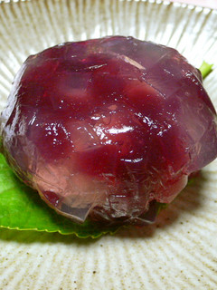 煮豆でつくる あじさい(和菓子)。。☆☆-レシピのメイン写真