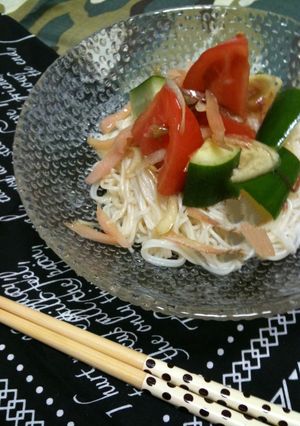 夏野菜のっけ盛り☆さっぱり麺-レシピのメイン写真