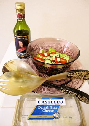 ブルーチーズをバルサミコで食べよう♪-レシピのメイン写真