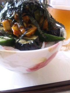 夏野菜のピリ辛アボカド丼-レシピのメイン写真